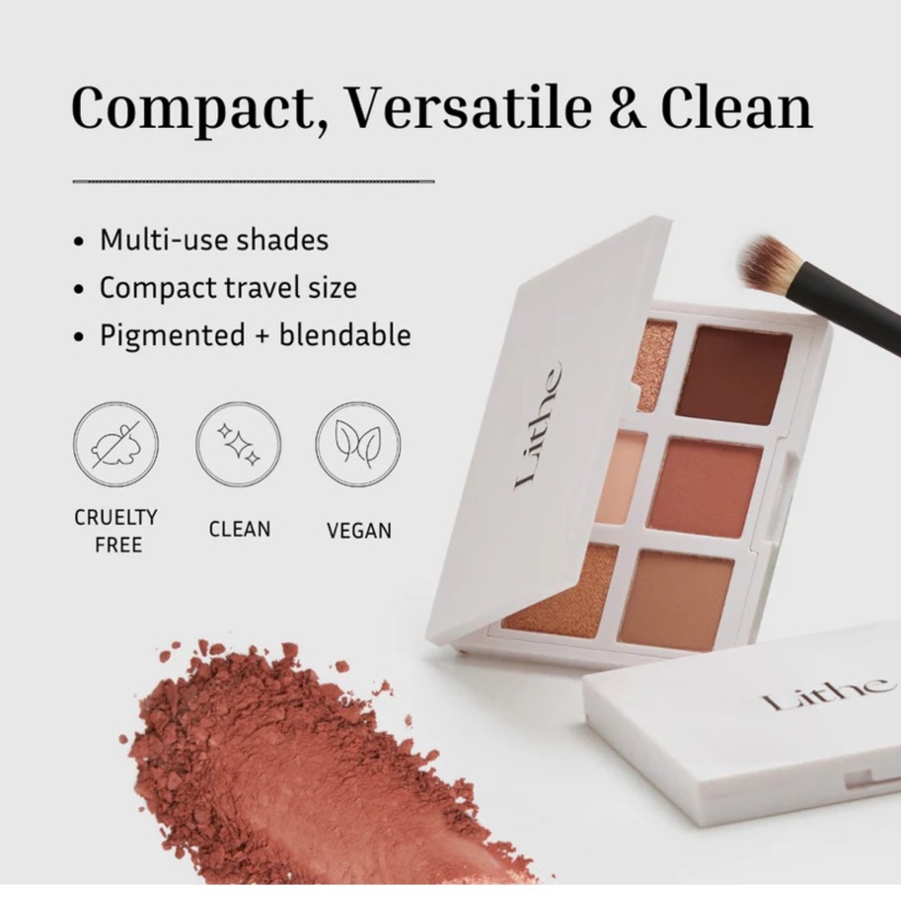 🏷️ BNIB Lithe Eyeshadow Palette - Elegant Shades - Picture 5 of 16